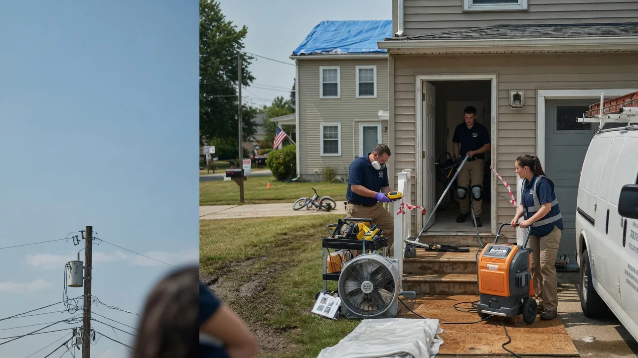 Water Damage Repair in Woodbury, PA near me